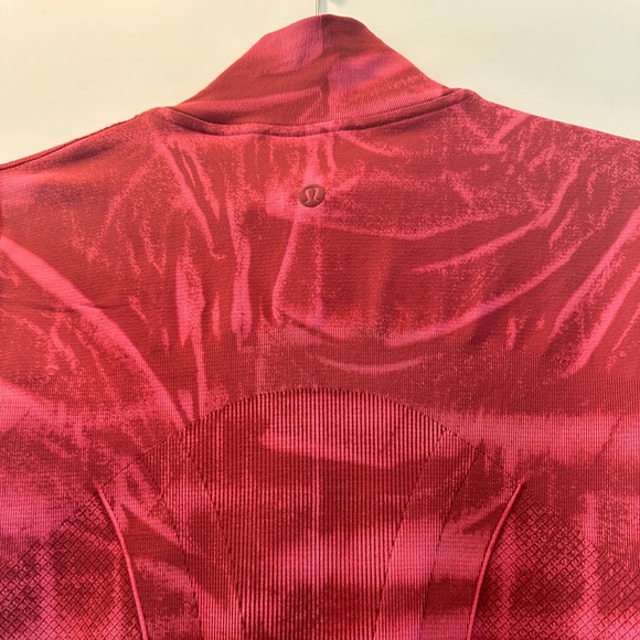 Lululemon Ebb street define jacket Chianti workout gym athleisure sporty Yoga 6 - Picture 15 of 17